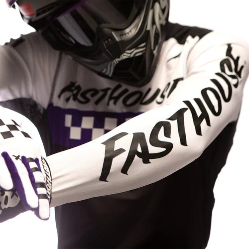FastHouse Elrod Jersey - White/Purple