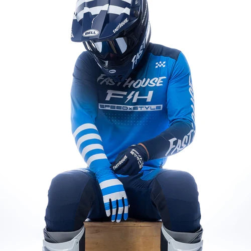 FastHouse Elrod Ether Jersey - Electric Blue/Navy