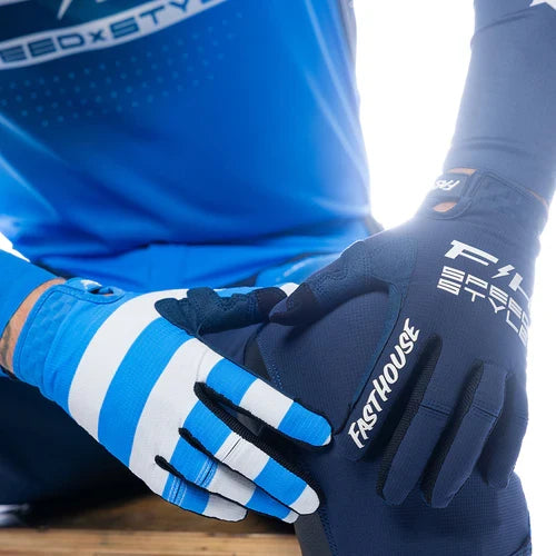 FastHouse Elrod Ether Glove - Electric Blue/Navy