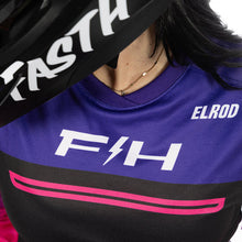 FastHouse Elrod React Women's Jersey - Electric Fuchsia/FH Purple