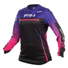 FastHouse Elrod React Women's Jersey - Electric Fuchsia/FH Purple