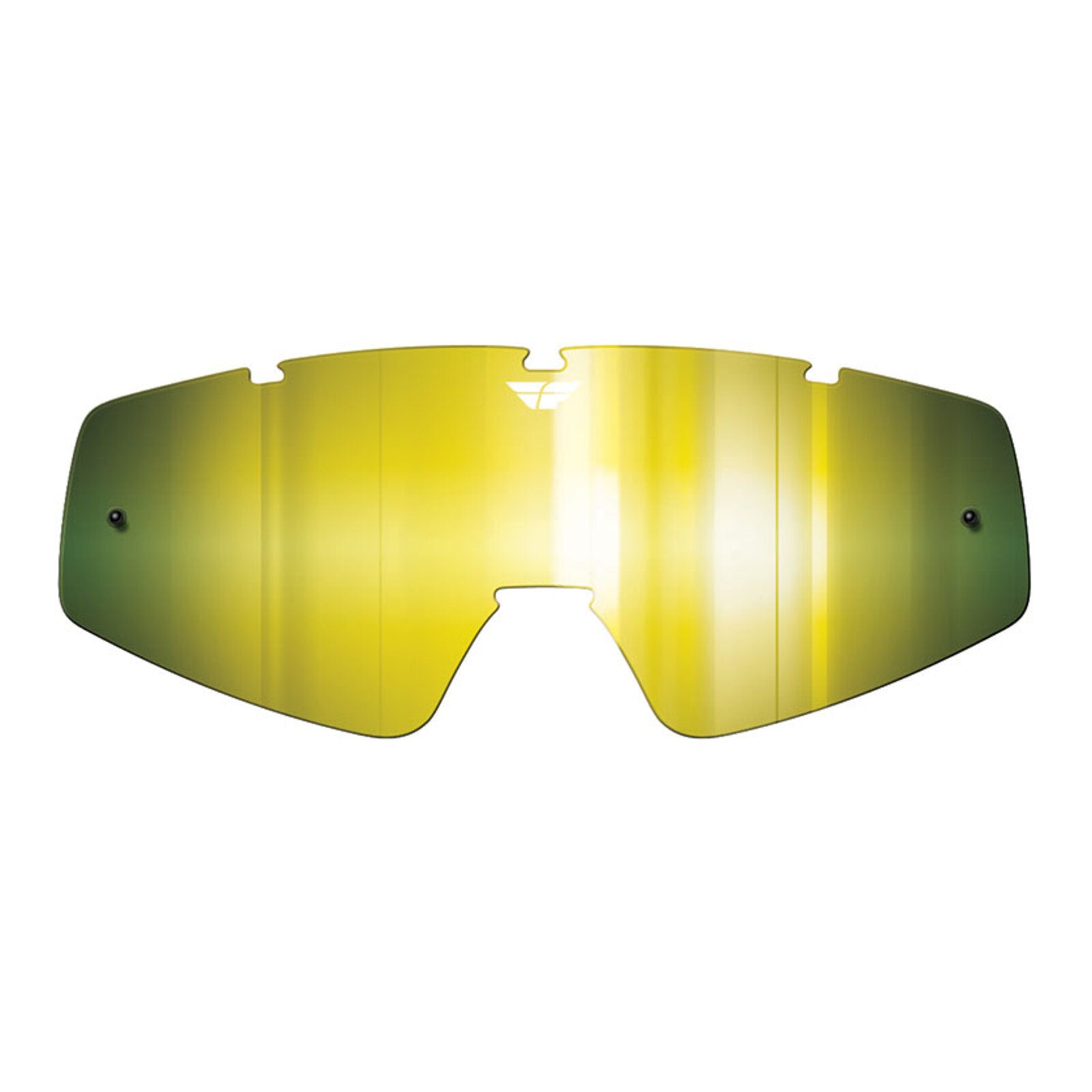 FLY ZONE/FOCUS GOGGLE LENS (2012-2018) GLD MIRROR/ YEL
