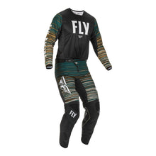 Fly Racing Kinetic Wave Jersey - Black / Rum