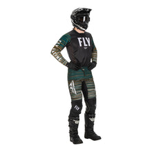 Fly Racing Kinetic Wave Jersey - Black / Rum