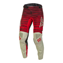 Fly Racing Kinetic Wave Pant - Light Grey / Red