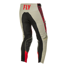 Fly Racing Kinetic Wave Pant - Light Grey / Red