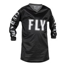 Fly Racing F-16 Youth Jersey - Black / White