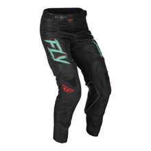 Fly Racing Kinetic Special Edition Rave Pant - Black / Mint / Red