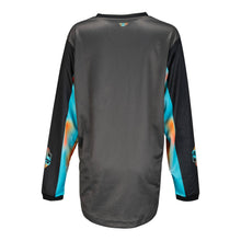 Fly Racing Ladies F-16 Jersey - Grey / Pink / Blue