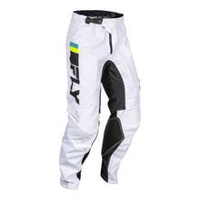 FLY Racing Kinetic Prix Pants - White / Black / Hi-Vis