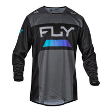FLY Racing Kinetic Reload Jersey - Charcoal / Black / Blue Iridium