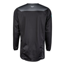 FLY Racing Kinetic Reload Jersey - Charcoal / Black / Blue Iridium
