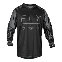 FLY Racing F-16 Jersey - Black / Charcoal