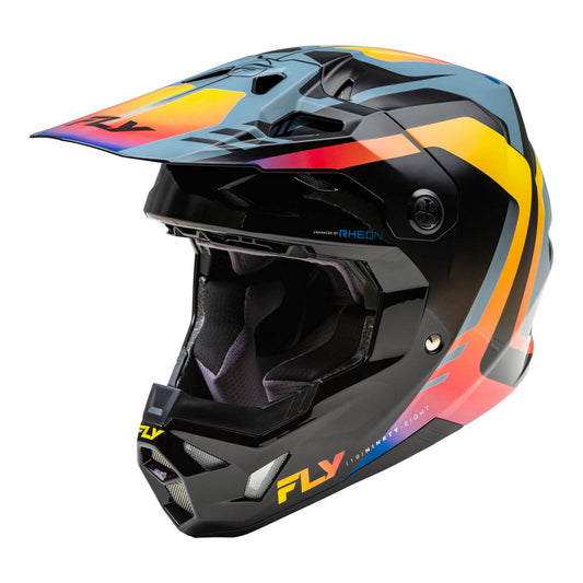 FLY Racing Formula CP Krypton Helmet - Grey/Black/Electric Fade