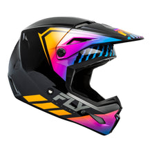 FLY Racing Kinetic Menace Helmet - Black / Sunrise