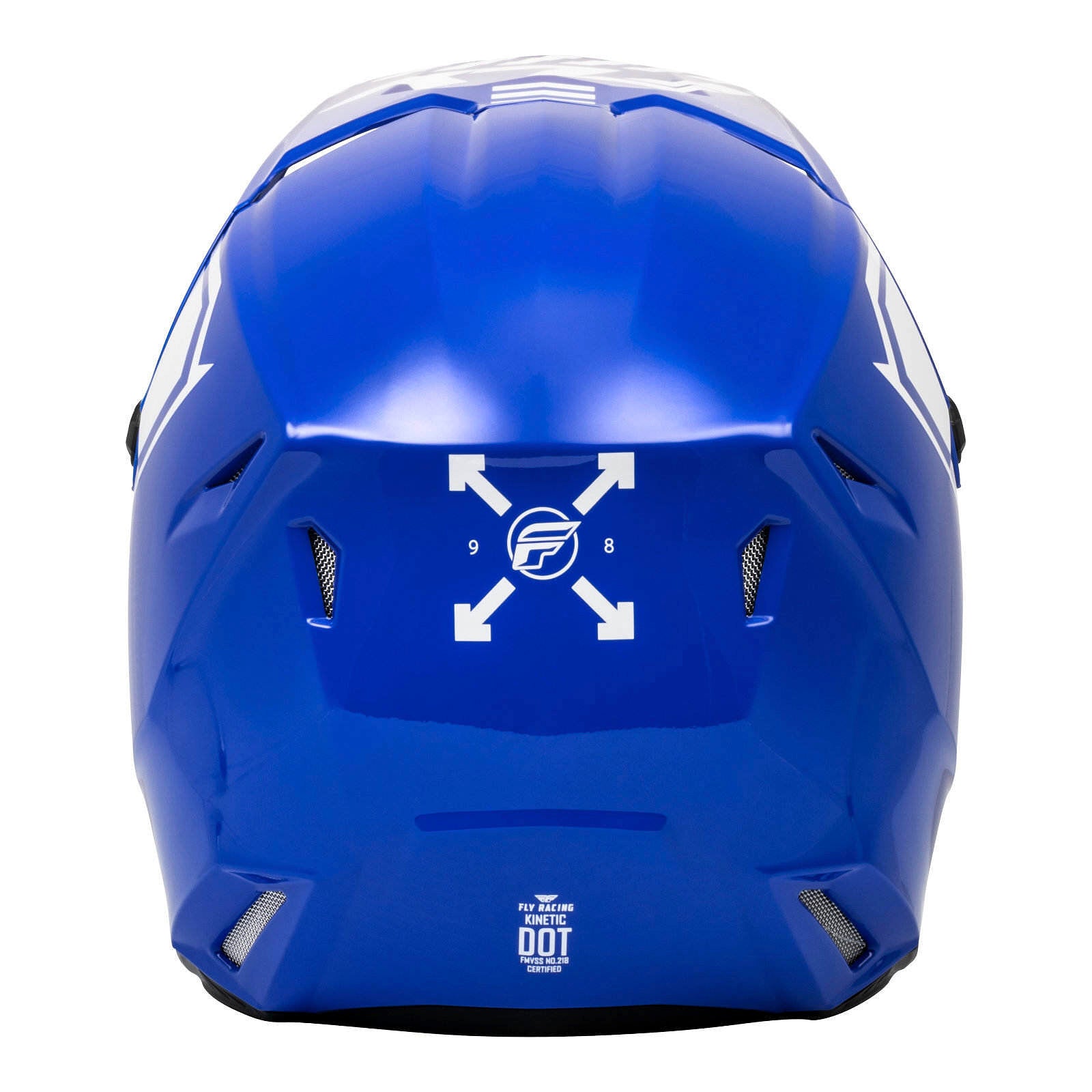 FLY Racing Kinetic Menace Helmet - Blue / White
