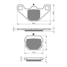 GOLDfren Brake Pads - K5 Off-Road Racing