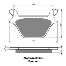 BRAKE PADS GOLDFREN SINTERED SPORTS GF056 - S3 ( PH156 )