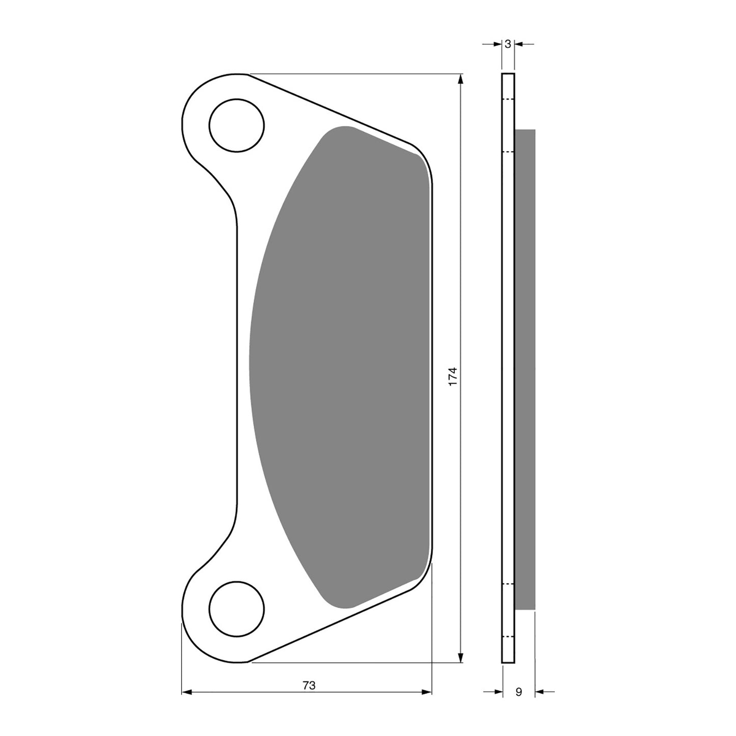 GOLDfren Brake Pads - S3 Sintered Sports