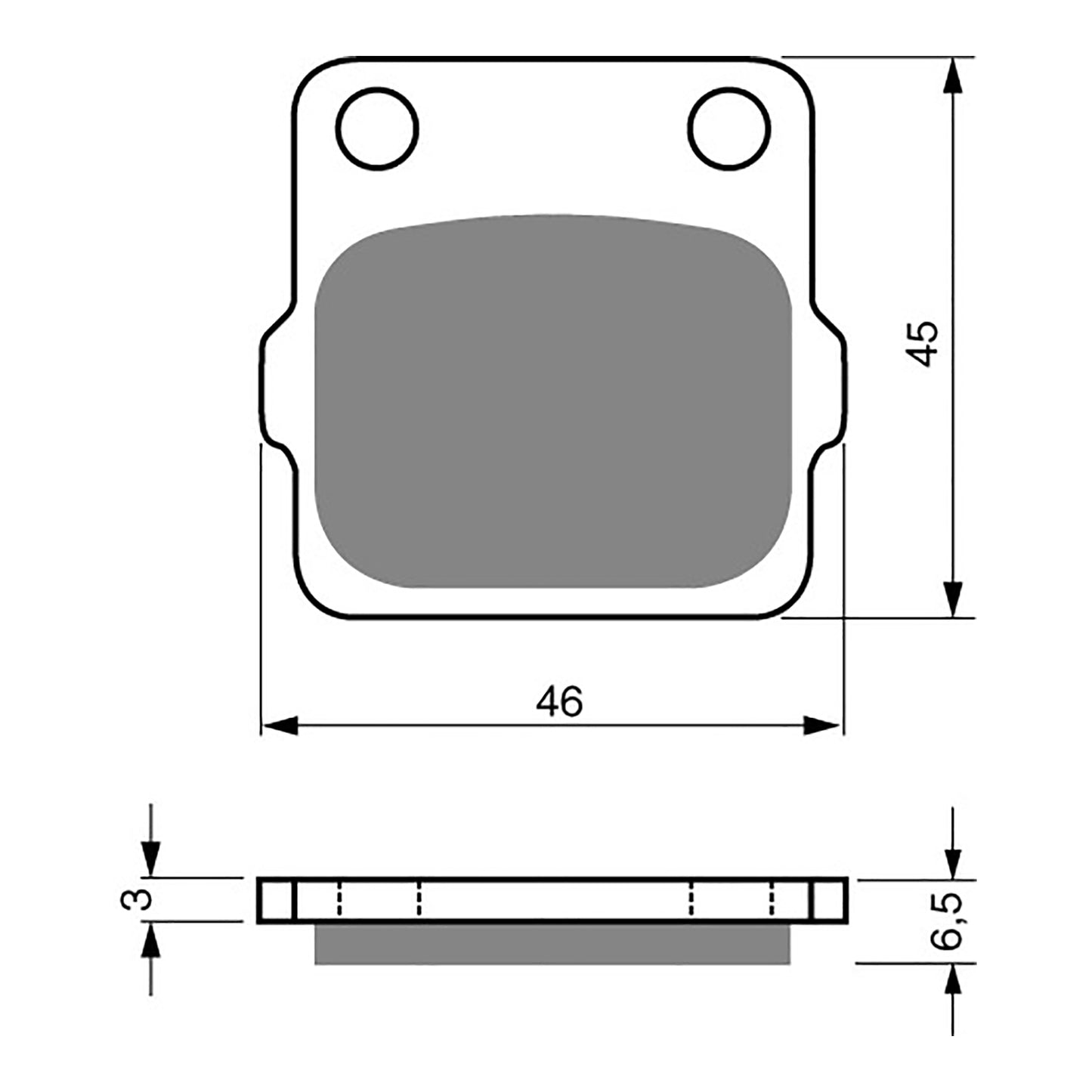 GOLDfren Brake Pads - K5 Off-Road Racing