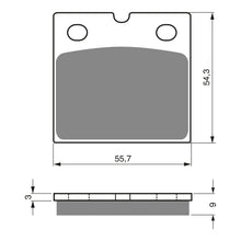 GOLDfren Brake Pads - GP6 Sintered Racing