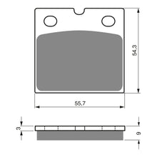 GOLDfren Brake Pads - GP6 Sintered Racing