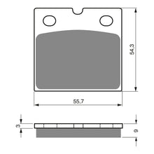 GOLDfren Brake Pads - GPR Sintered Racing