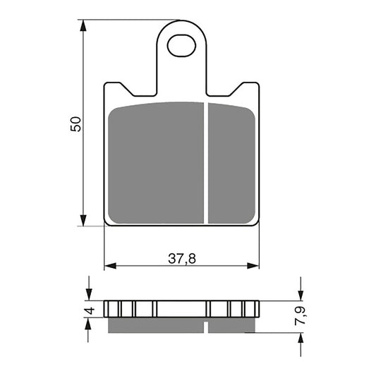 GOLDfren Brake Pads - GPR