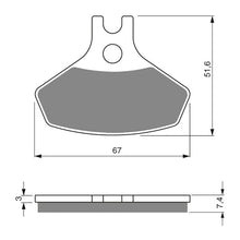 GOLDfren Brake Pads - K5 Off-Road Racing