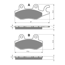 GOLDfren Brake Pads - S3 Sintered Sports