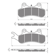 GOLDfren Brake Pads - K5 Off-Road Racing