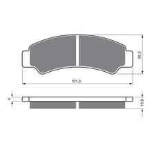 GOLDfren Brake Pads - K5 Off-Road Racing