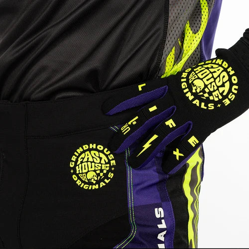 FastHouse Speed Style Atomic Youth Glove - High Viz/Black