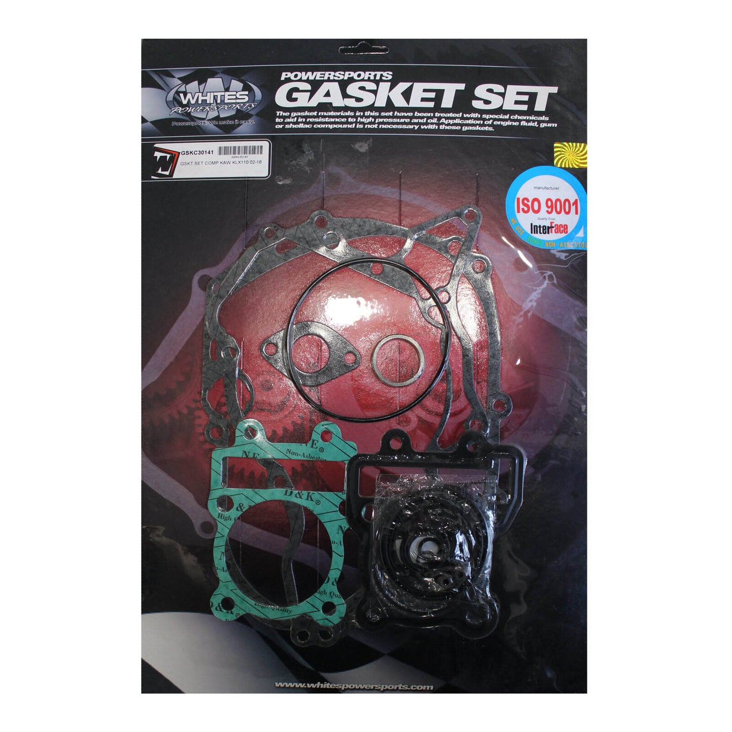 Whites Gasket Set - Complete for Kawasaki KLX110 ('02-'16)