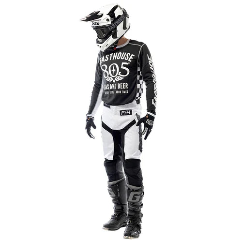 FastHouse Grindhouse Pant - White/Black