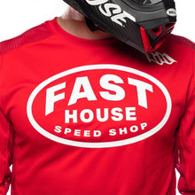 FastHouse Grindhouse Air-Cooled Ramble LS Jersey - Red
