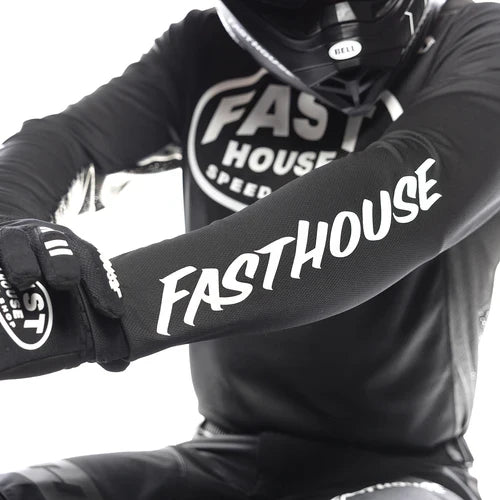 FastHouse Grindhouse Air-Cooled Ramble LS Jersey - Black/Gray