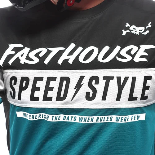 FastHouse Grindhouse Akin Jersey - Marine/Black