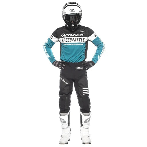 FastHouse Grindhouse Akin Jersey - Marine/Black