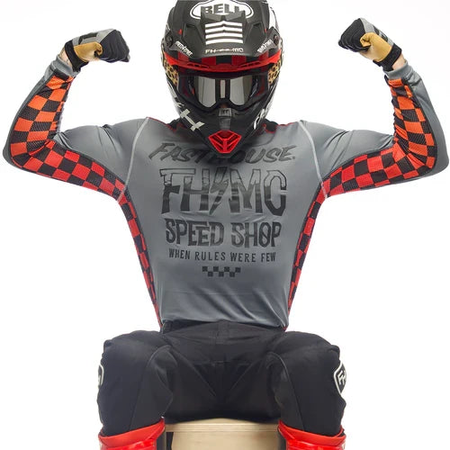 FastHouse Grindhouse Brute Jersey - Grey/Black