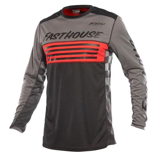 FastHouse Grindhouse Omega Jersey - Grey/Black