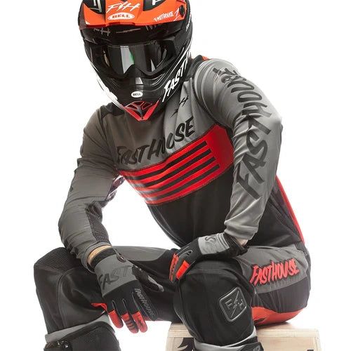 FastHouse Grindhouse Omega Jersey - Grey/Black