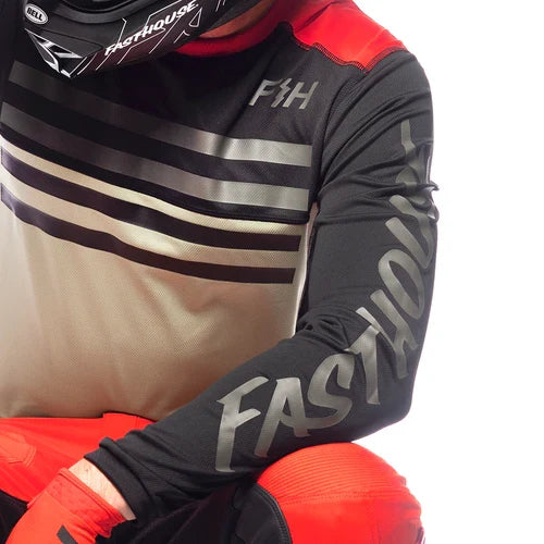 FastHouse Grindhouse Tempo Jersey - Black/Infrared