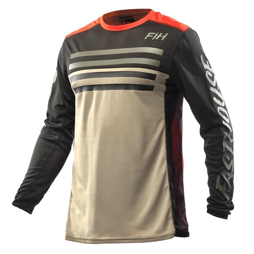 FastHouse Grindhouse Tempo Jersey - Black/Infrared
