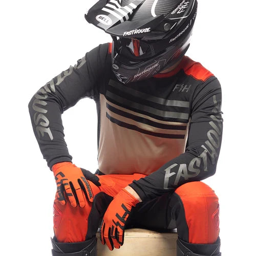 FastHouse Grindhouse Tempo Jersey - Black/Infrared