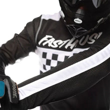 FastHouse Youth Grindhouse Waypoint Jersey - Black/White
