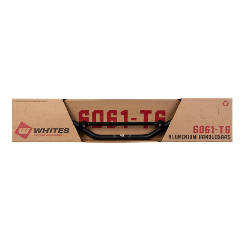 Whites Handlebars Alloy 6061 7/8" (22.2mm) CR High Black