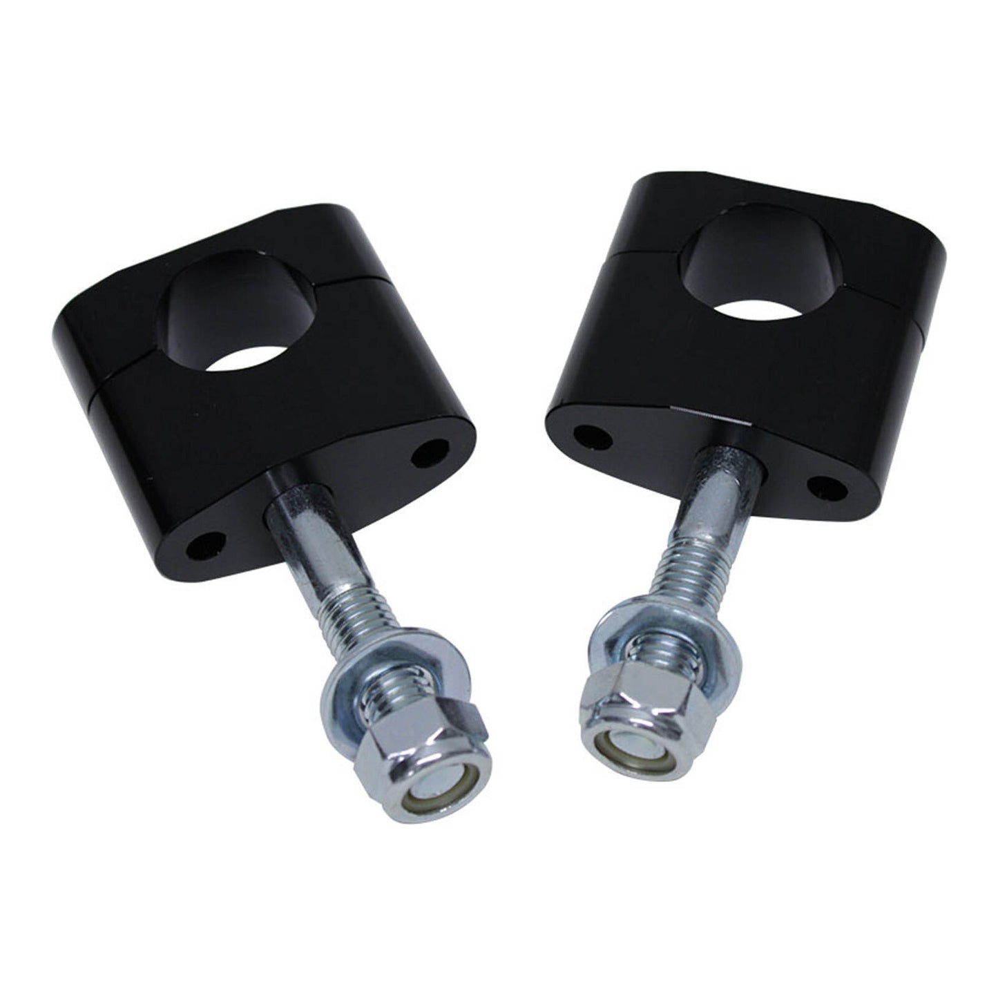 Whites Handlebar Mount 1-1/8 Taper Flat Black 12mm Bolt