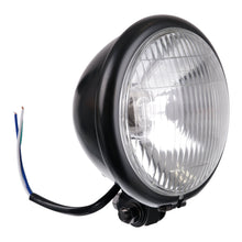 WHITES HEADLIGHT BATES 5 3/4 BTM MNT H4 60/55w BLK