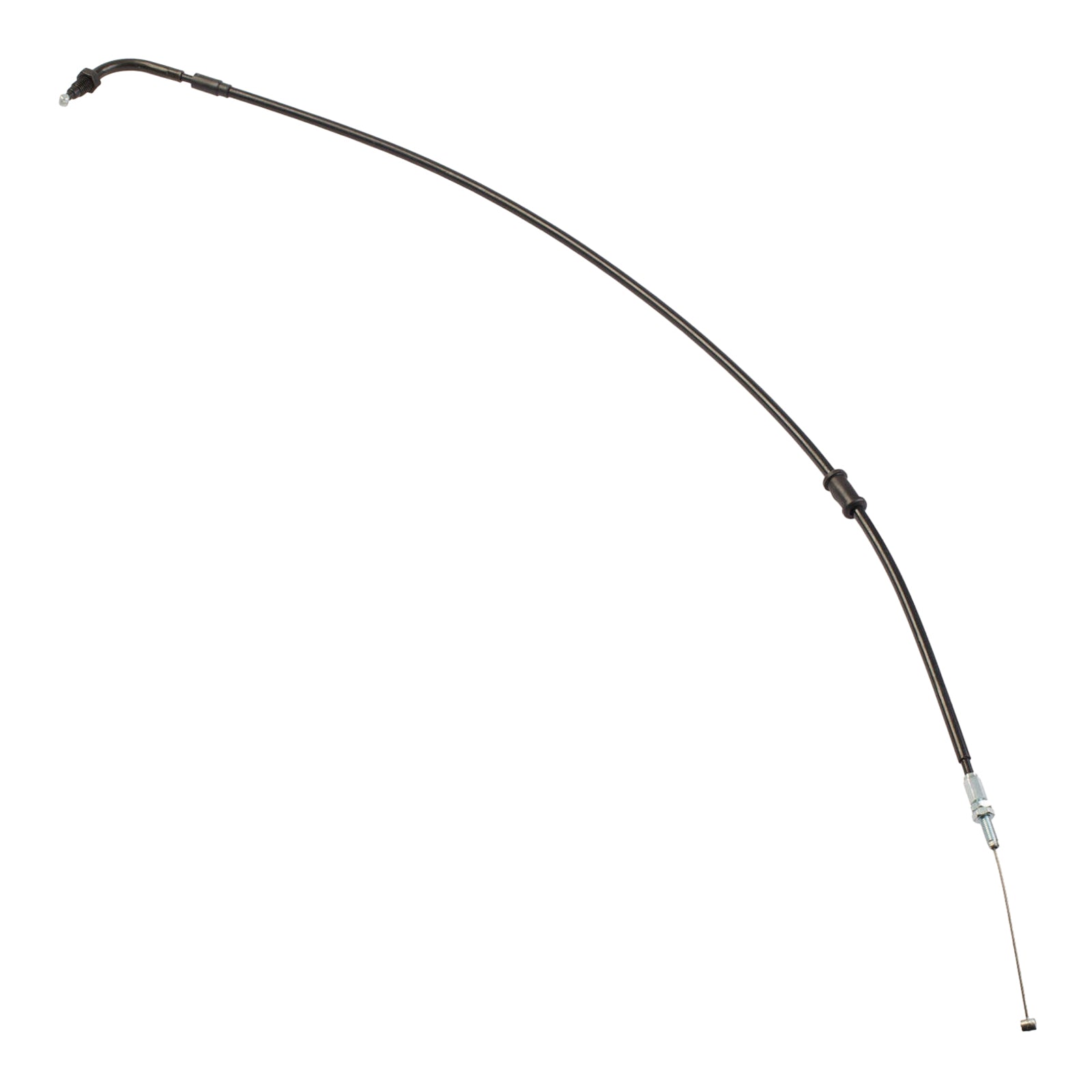 Whites Universal Throttle Cable - 90° Bend